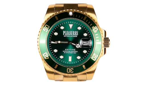 Anytime Watch "Gold / Green" P26SP050 GLD/GRN