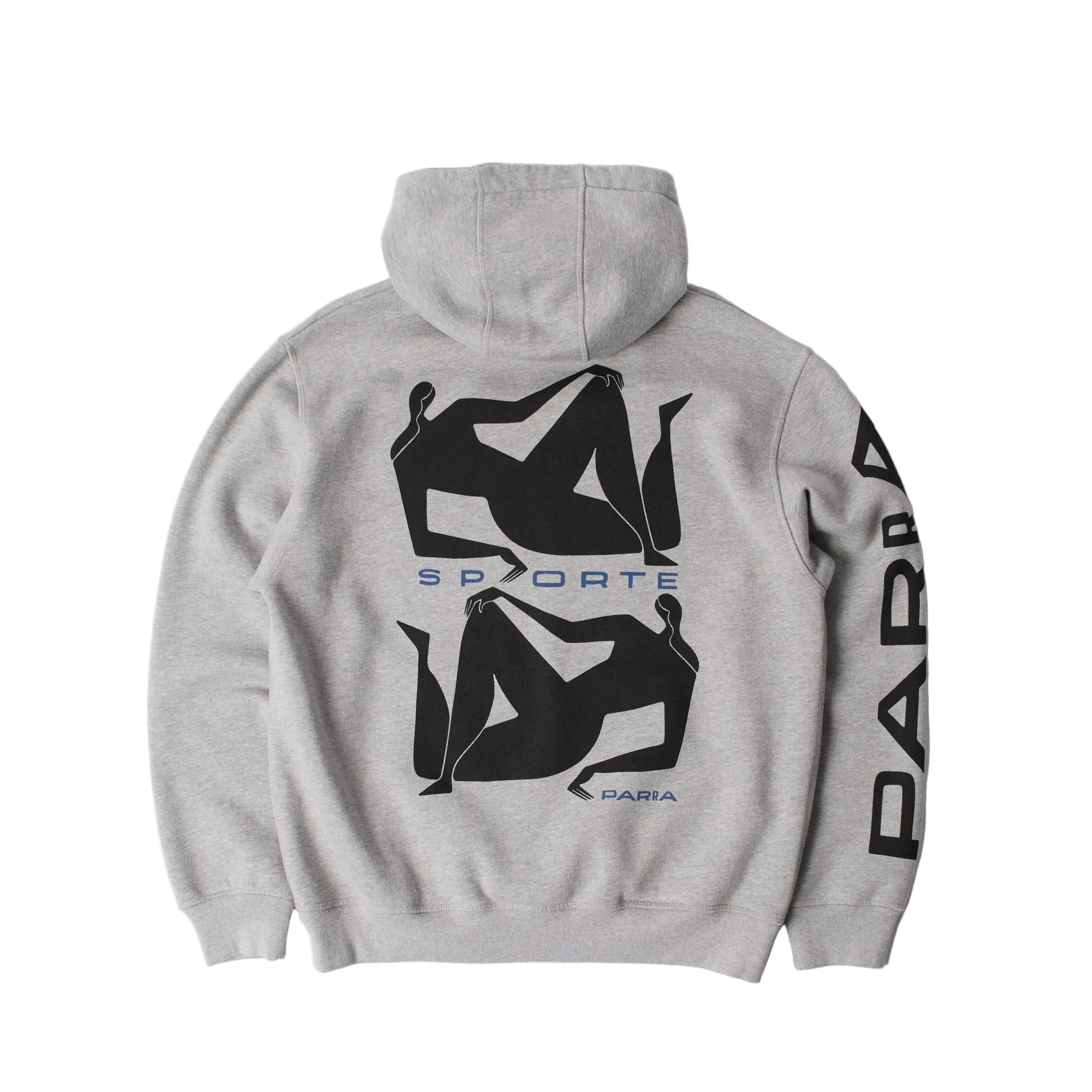 Parra Sporte Hooded Sweatshirt - Heather Grey
