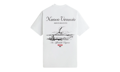 The Sopranos Nuovo Vesuvio Vintage Tee "White" khm034648 101