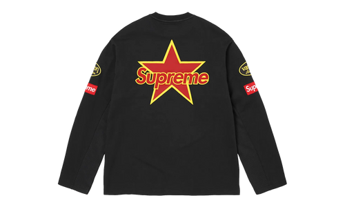 Vanson Leathers® L/S Top "SS26 - Black" SU27022