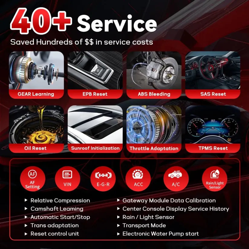 🔥[Hot sale]🔥Autel MS906MAX 2026 Pro All‑Systems Automotive Diagnostic Scanner, 3000+ Active Tests 40+ Service Functions 10 Inch OBD2 Car Scan Tool