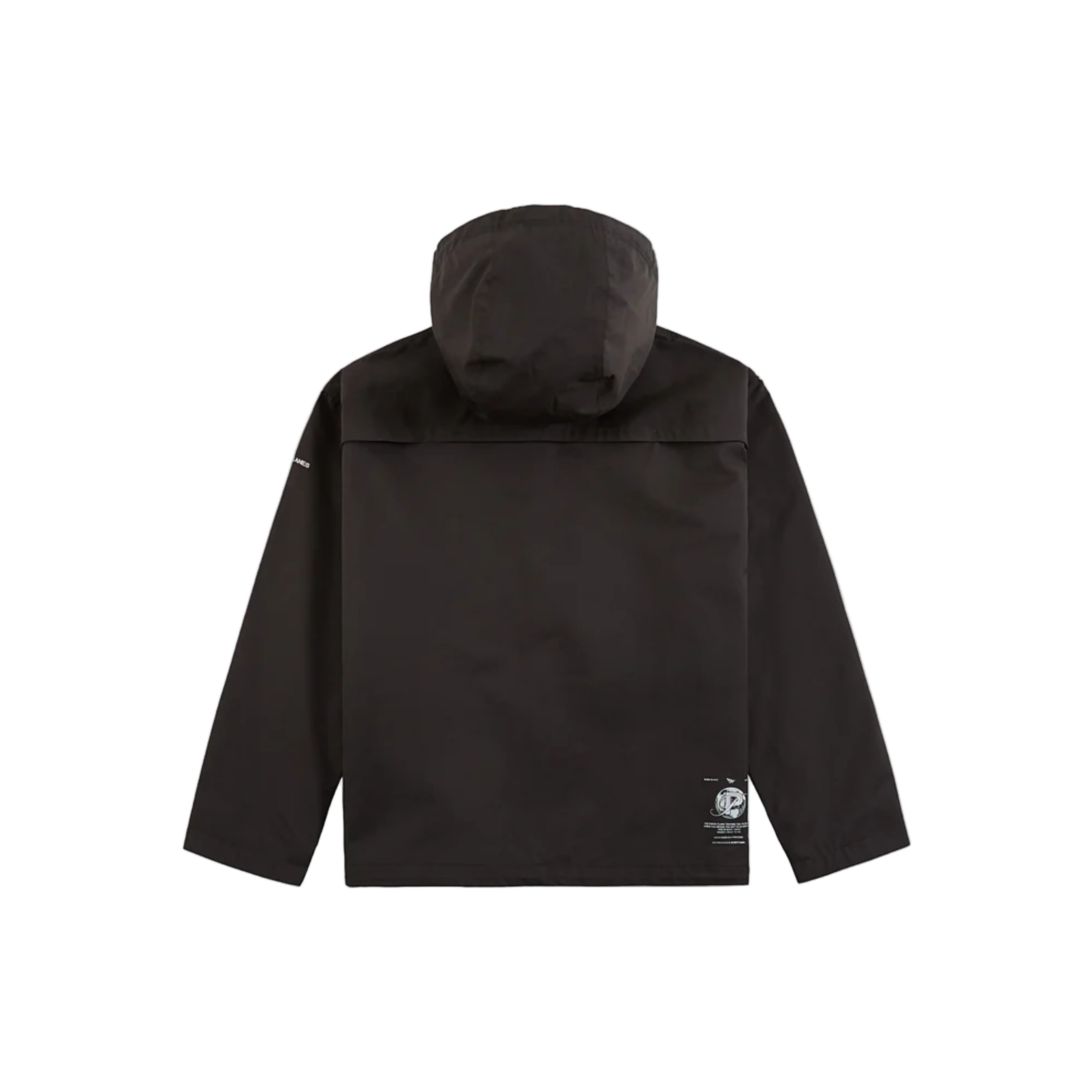 Paper Planes Mesh Lined Rain Jacket - "Chacoal"