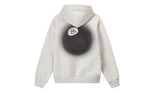 8 Ball Fade Hoodie "Ash Heather" STUS445