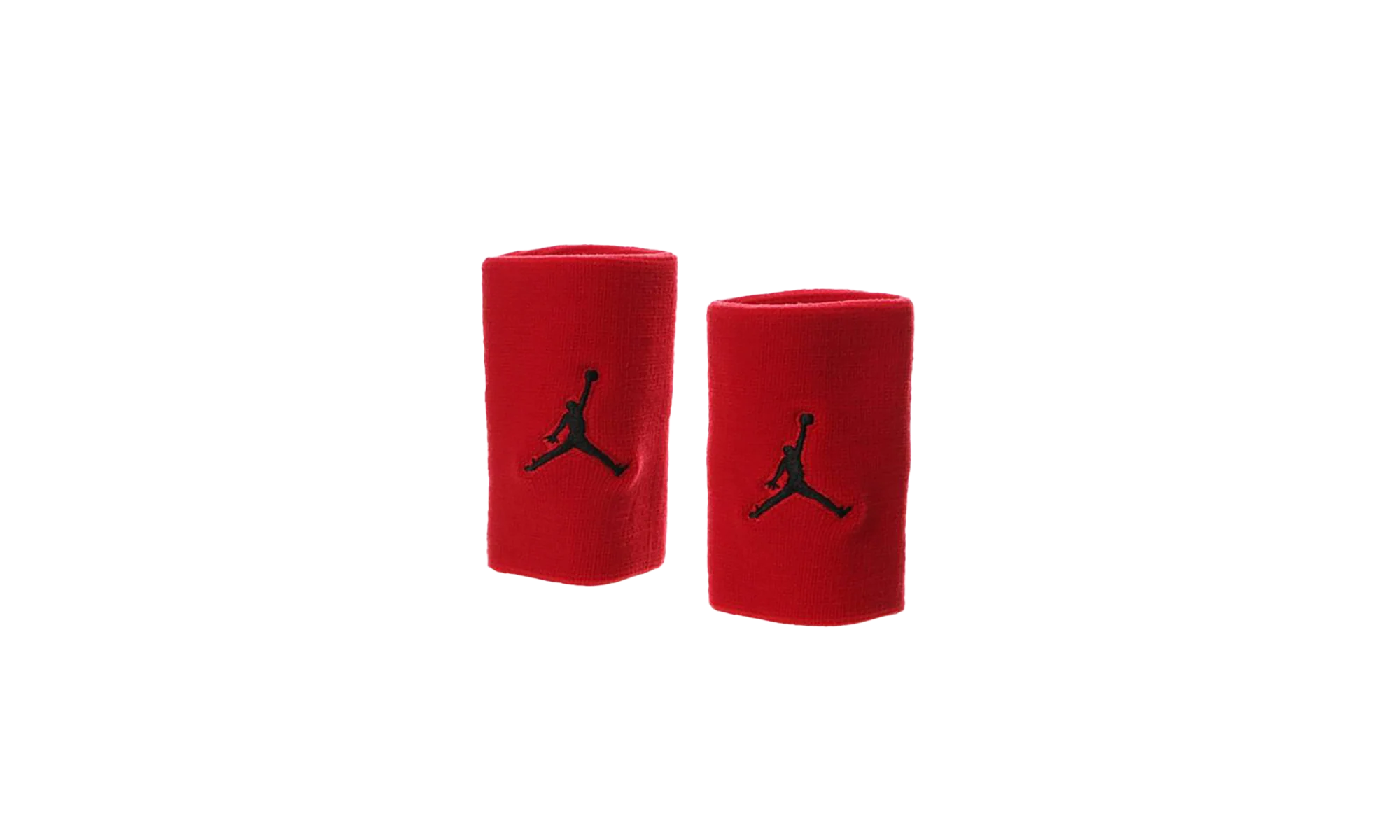 Jumpman Dri-fit Wristbands 2pack Red Unisex Style : Jkn01 "RED/BLACK" JKN01 605