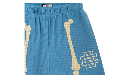 EE BASIC SHORT "Bones - Carolina Blue/ White Bones" EE752