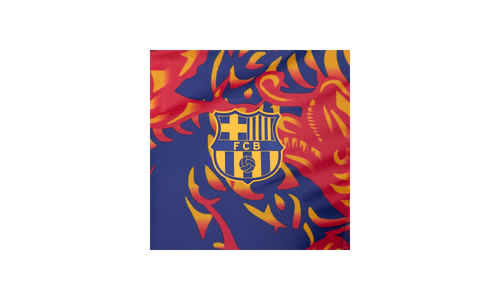 FC BARCELONA SOCCER WOVEN TRACKSUIT "Deep Royal Blue/Deep Royal Blue/University Gold/University Gold" FJ5565 455