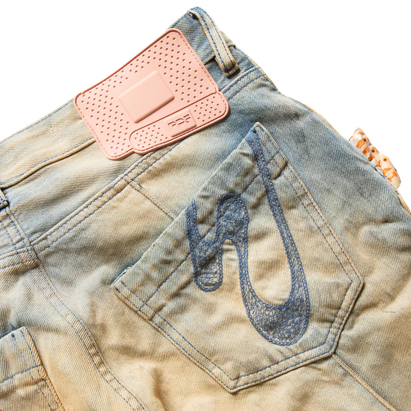 PDF Channel Ebisu Jeans - Leather Hand/Multi