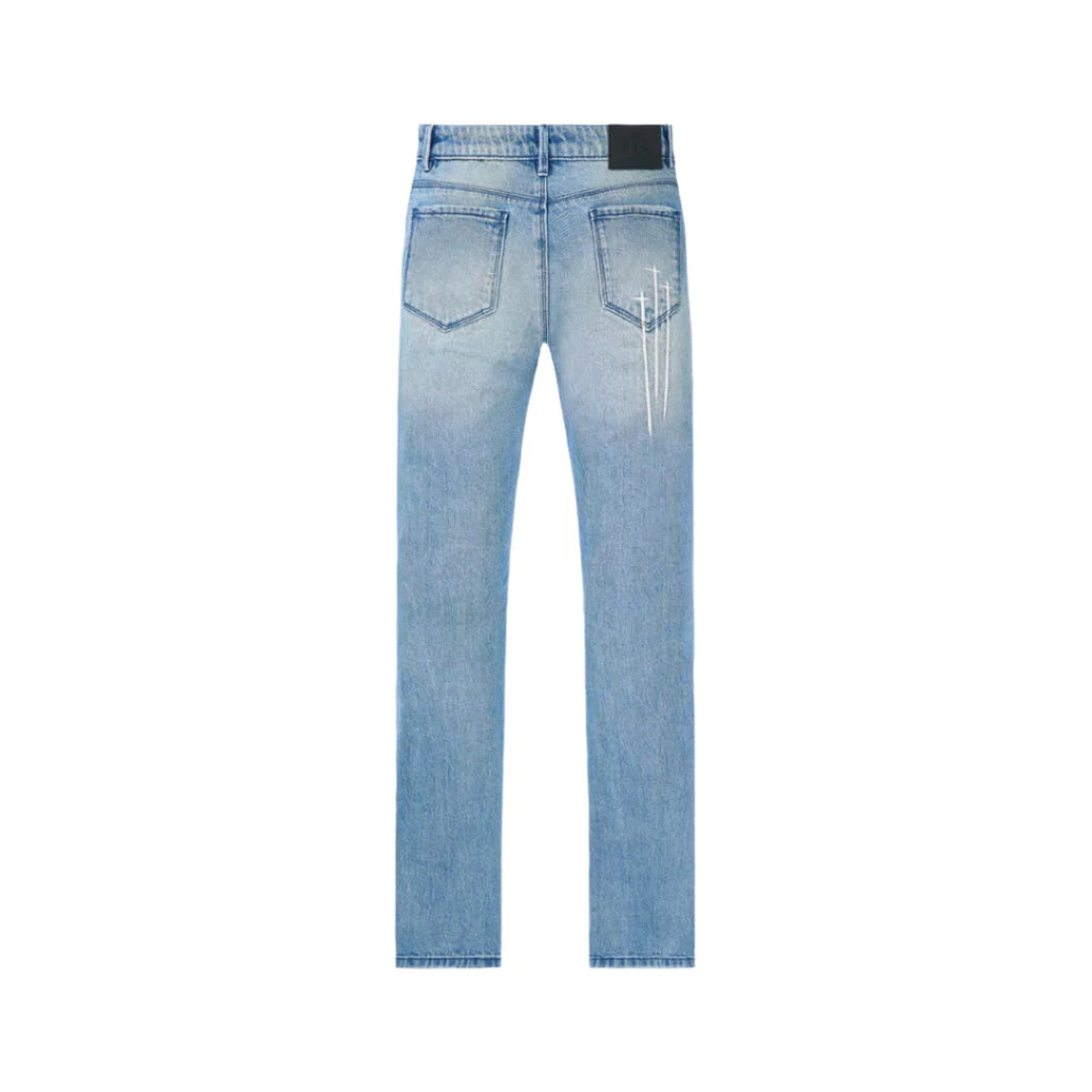 RtA Triple Cross Denim - Blue Haze