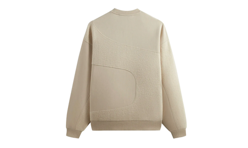 Curved Seam Madison Crewneck "Beige" KHM031531 262