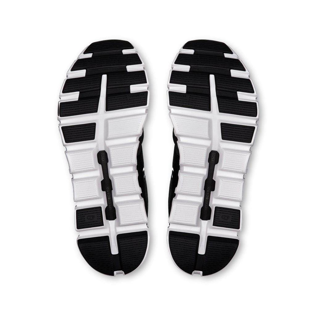 Women's Cloud 6 Wide in Black/White