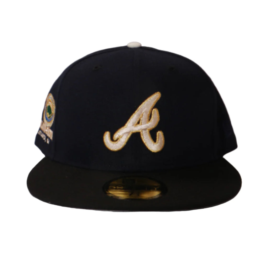 New Era 59Fifty Atlanta-Fulton Stadium Fitted - Navy/Gold/Black
