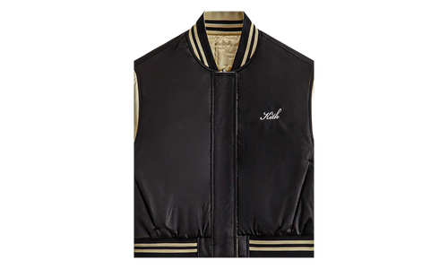 Landry Varsity Cropped Bomber "Black" khw010187 001
