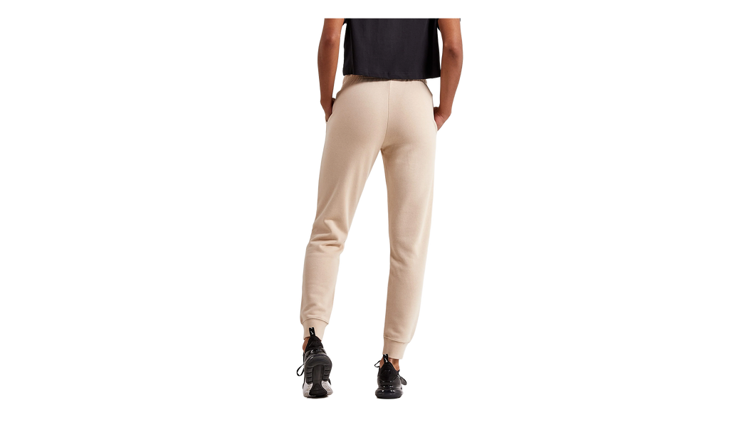 NSW Club Fleece Mid-Rise Joggers WMNS"Sand Drift/ White" DQ5191 126