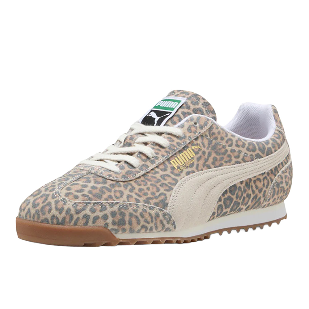 Arizona Leopard Print Lace Up Sneakers