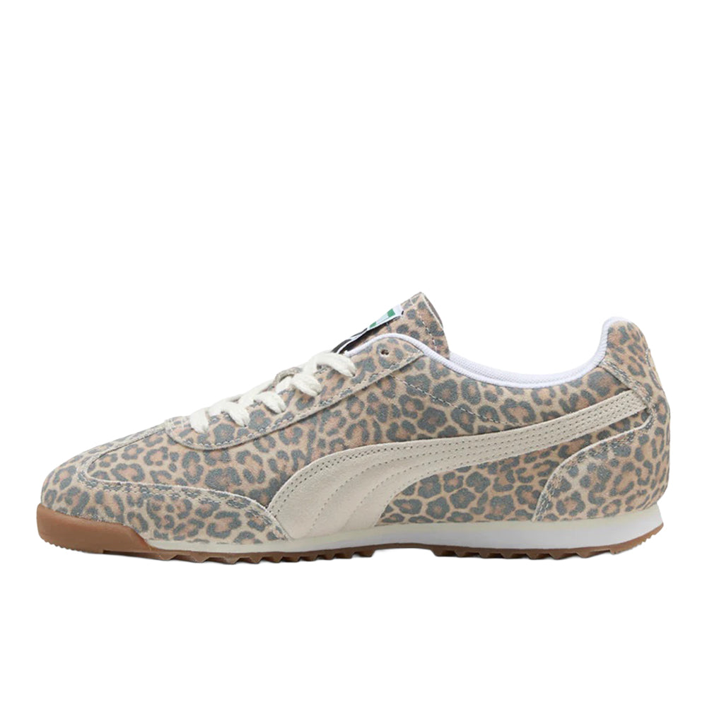 Arizona Leopard Print Lace Up Sneakers