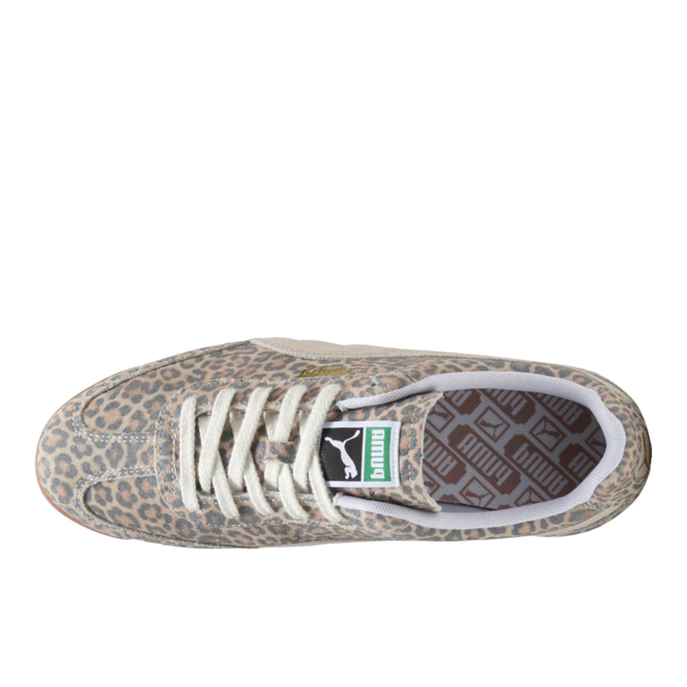 Arizona Leopard Print Lace Up Sneakers