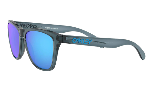 Frogskins Polarized Sunglasses "Crystal Black / PRIZM Sapphire Irid" OO9013 F6