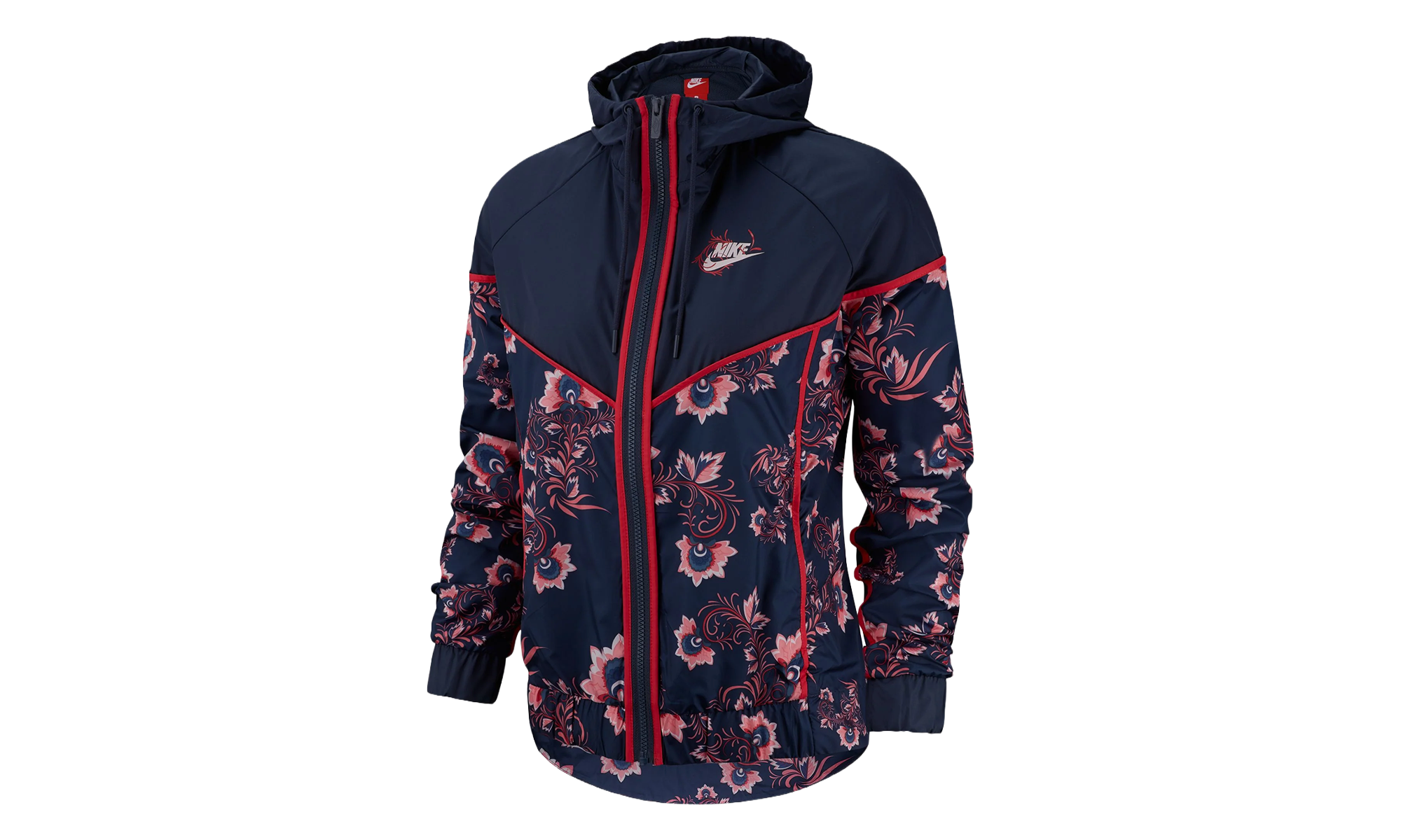 Floral Print Jacket WMNS"Blue" 922188 471