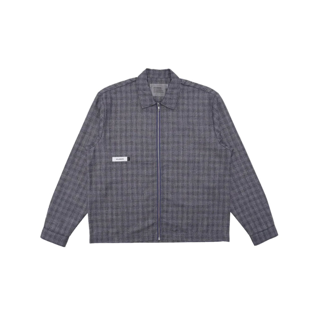Students Fisher Flannel Jacket - Navy