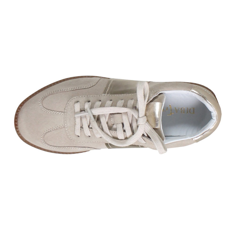 This Tle Metallic Lace Up Sneakers
