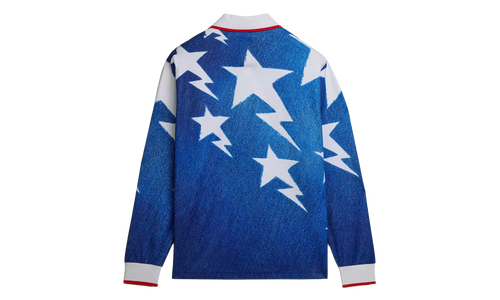 Adidas x BAPE LSL Star Jersey "Medium Blue Denim" KF4913