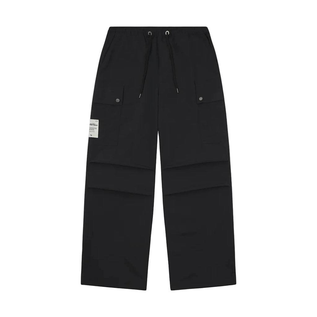 Paper Planes Wide Leg Cargo Pants - "Charcoal"