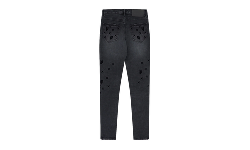 Tuffetage Monogram P001 Jeans "Black" P001_TMBL824