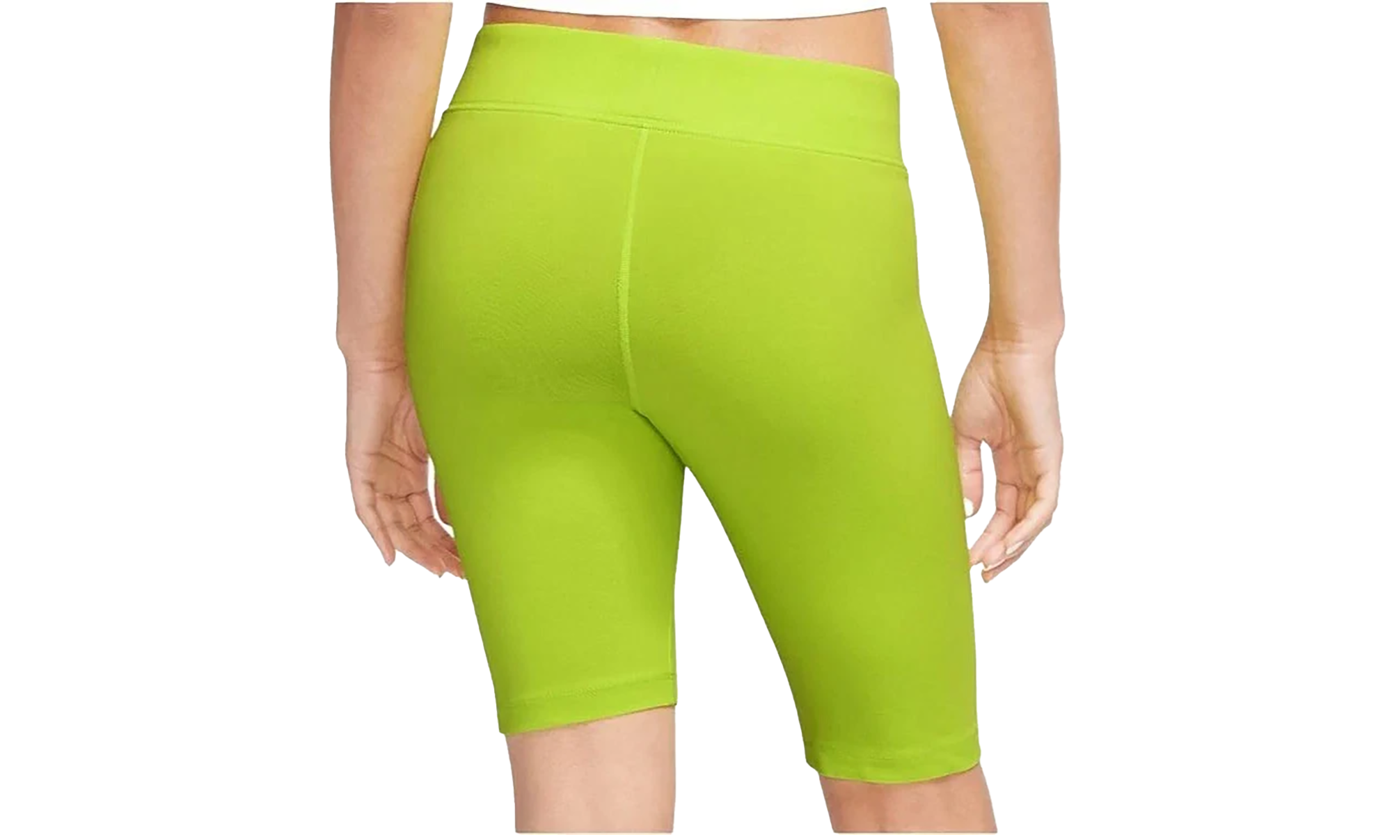 SPORTSWEAR ESSENTIAL MID-RISE BIKE SHORTS WMNS"Atomic Green" CZ8526 321