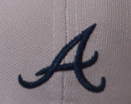 New Era 59Fifty Atlanta Braves x Hyperfly Katakana Fitted - Grey