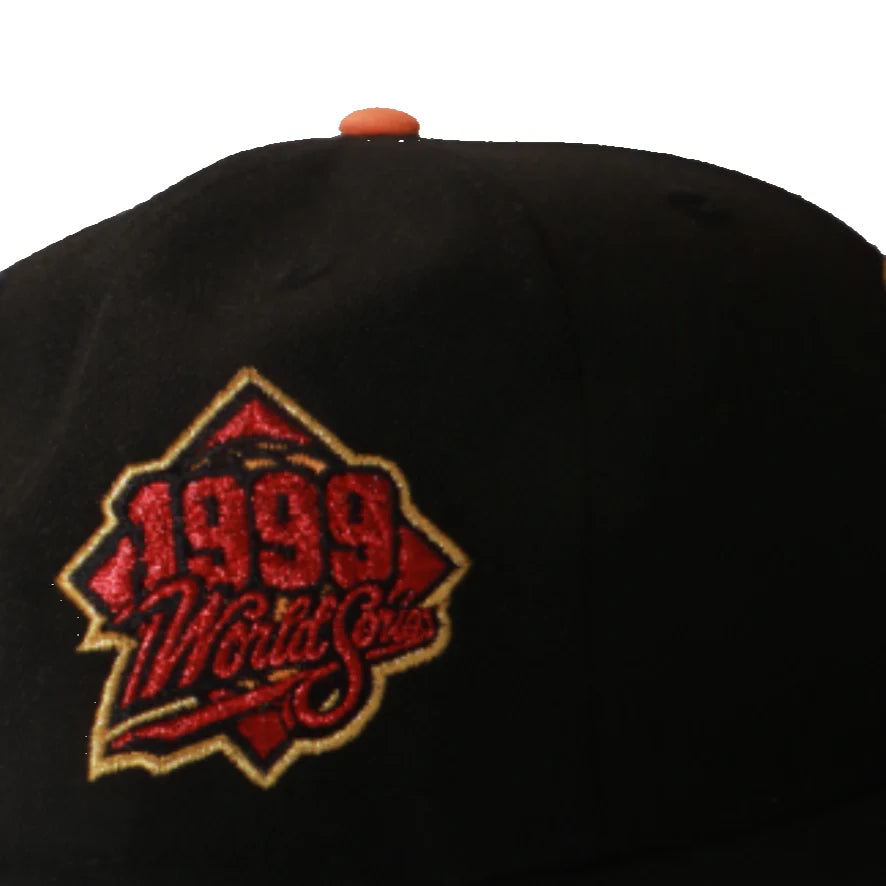 New Era 59Fifty Atlanta Braves '99 World Series Fitted - Black/Red/Gold