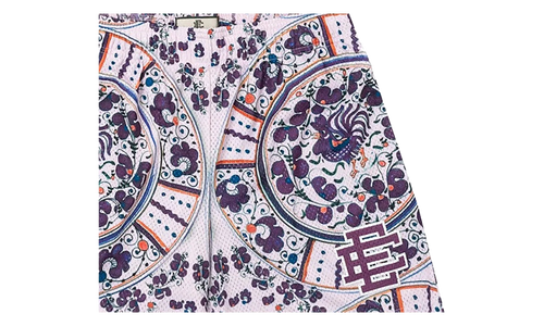 EE BASIC SHORT "FW22 - Rooster Purple" EE706