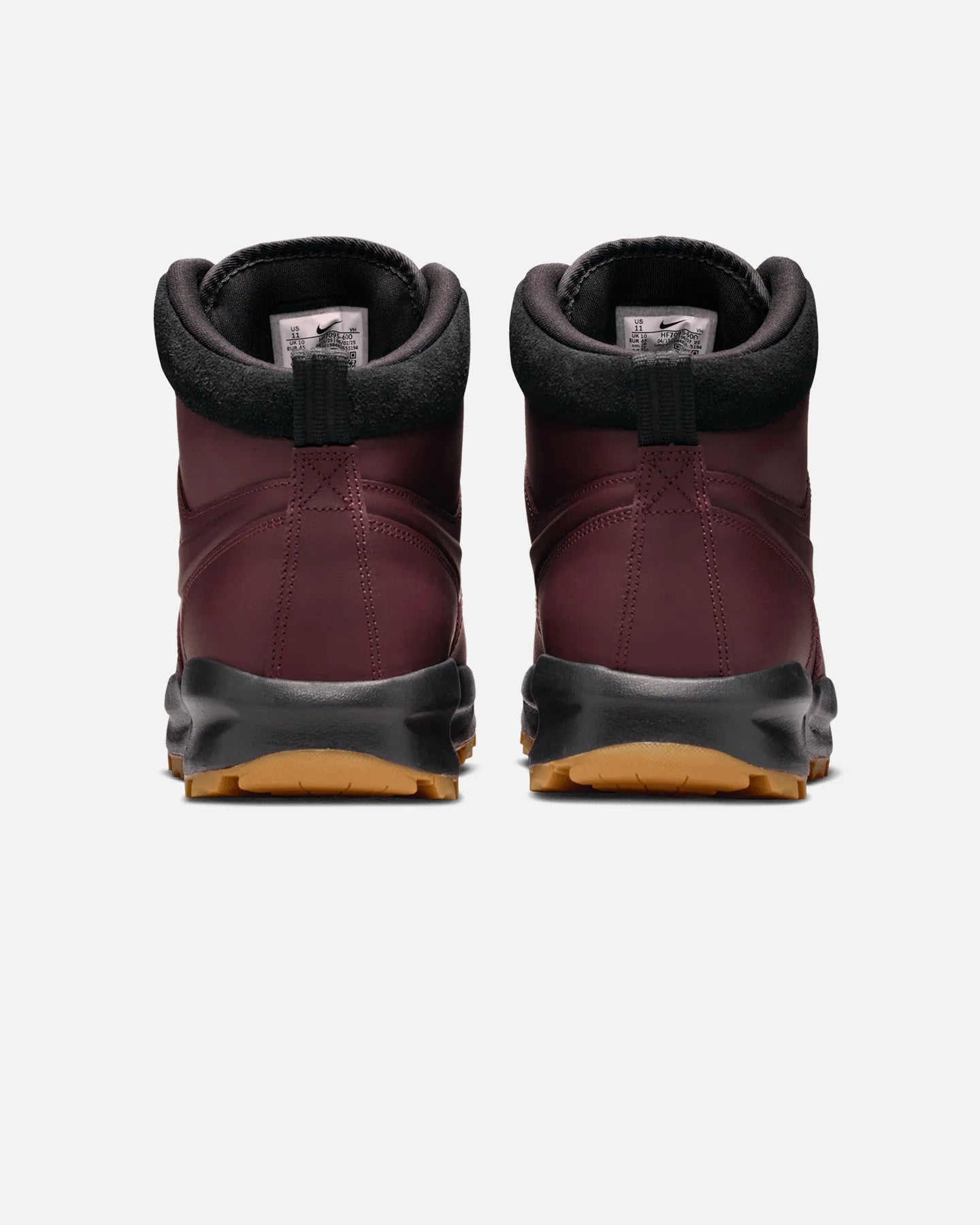 Manoa Leather Boot Burgundy Crush/Black