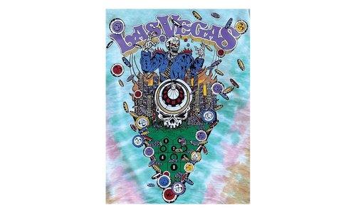 Vegas Roulette T-Shirt "Teal Multicolor" WL002