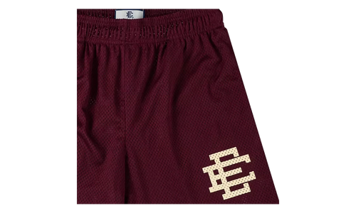 EE BASIC SHORT "SS24 - Maroon/Off White" EE619