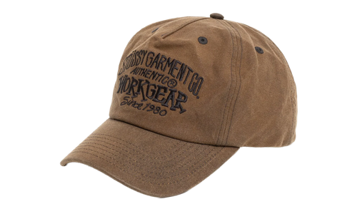 MID-DEPTH WORKGEAR WAXED SNAPBACK "Brown" STUS406