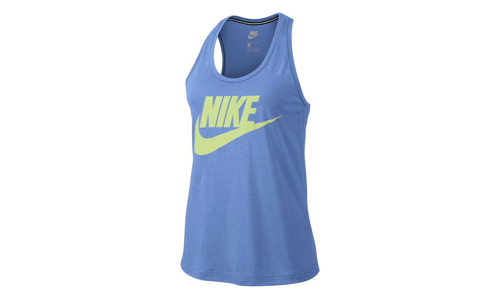 NSW Essential Tank Top WMNS"Aluminum/ Barely Volt" 831731 450