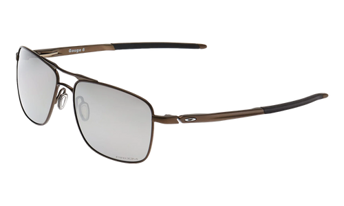 Gauge 6 Polarized Sunglasses "Pewter / PRIZM Black" OO6038 06