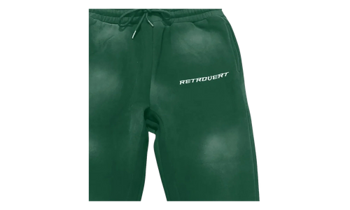 Prefall Flare Sweatpants "Green Washed" RET002