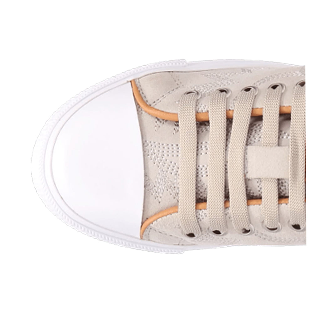 Campus Embroidered Lace Up Sneakers