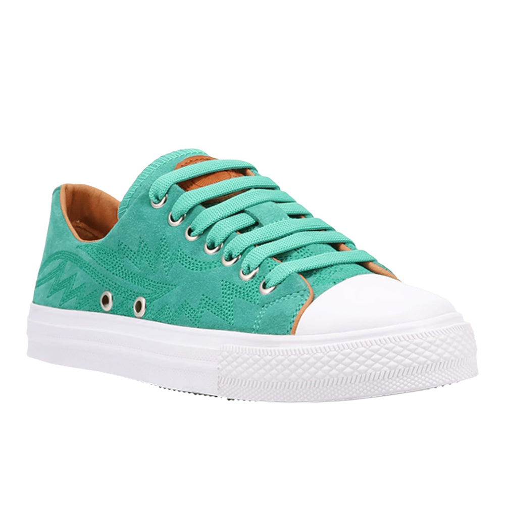 Campus Embroidered Lace Up Sneakers