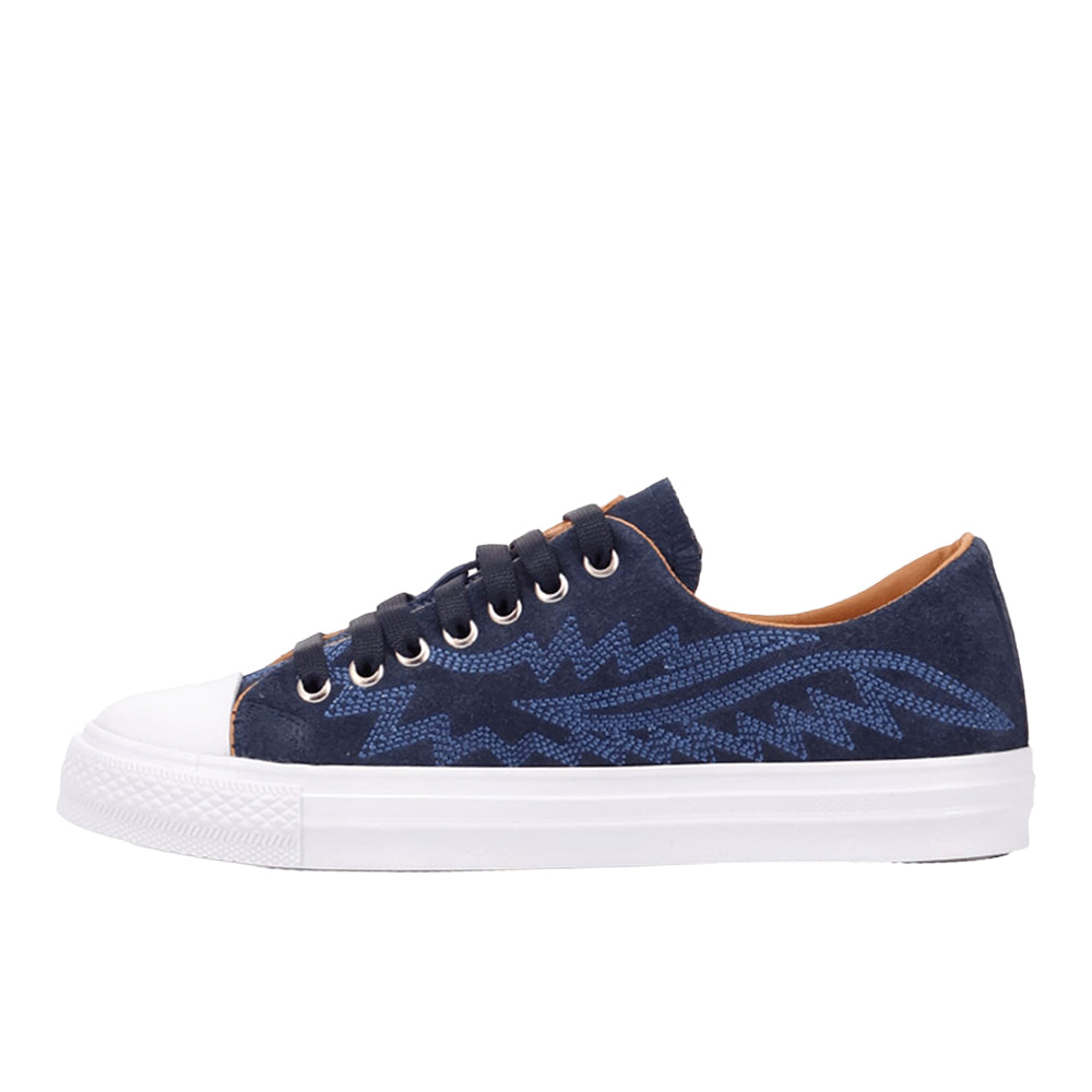 Campus Embroidered Lace Up Sneakers