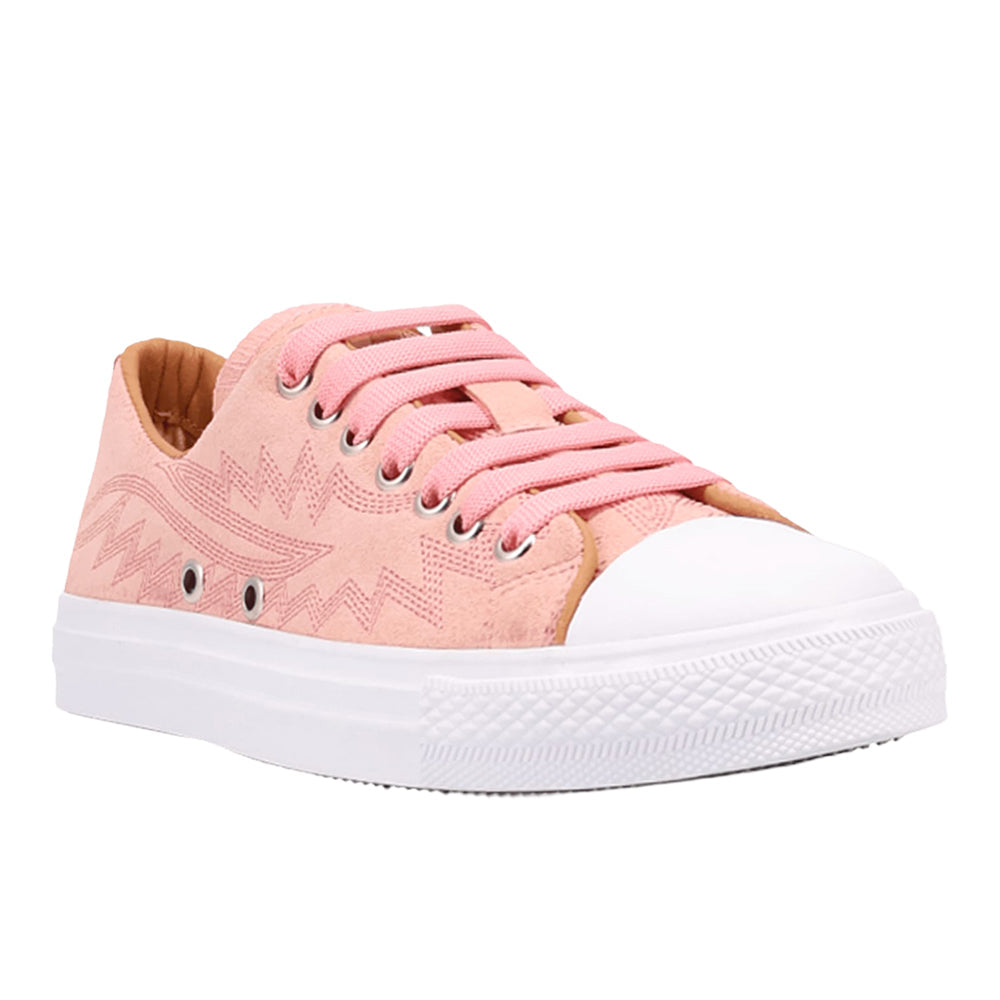 Campus Embroidered Lace Up Sneakers