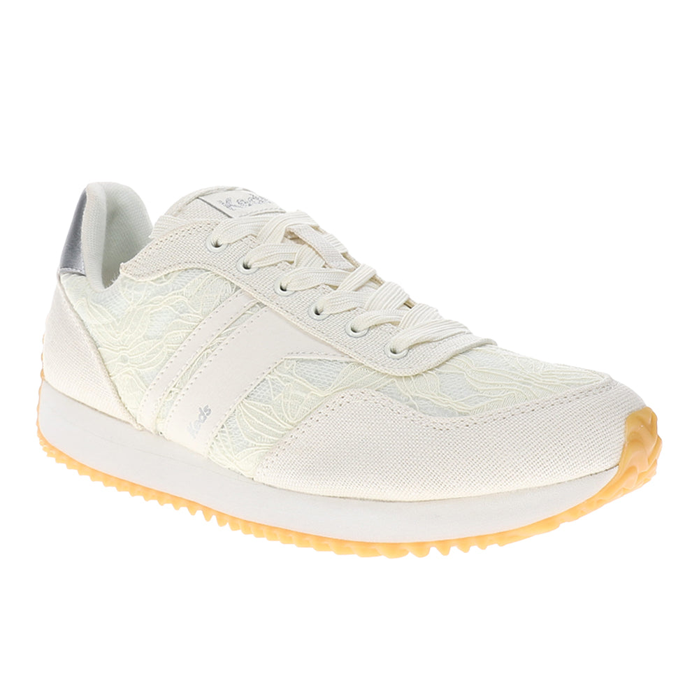 Rena Floral Lace Lace Up Sneakers