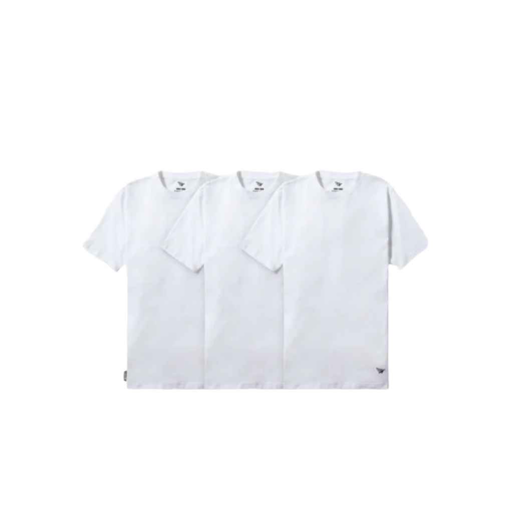 Paper Planes Essential 3 Pack Tee - White