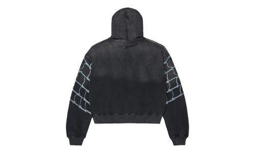 Big Widow Zip Up Hoodie "Black" VAL135