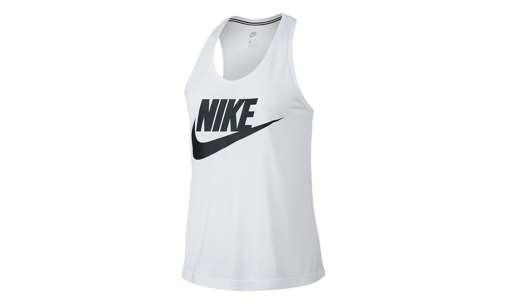 Sportswear Essential Tank Top WMNS"White Black" 831731 100