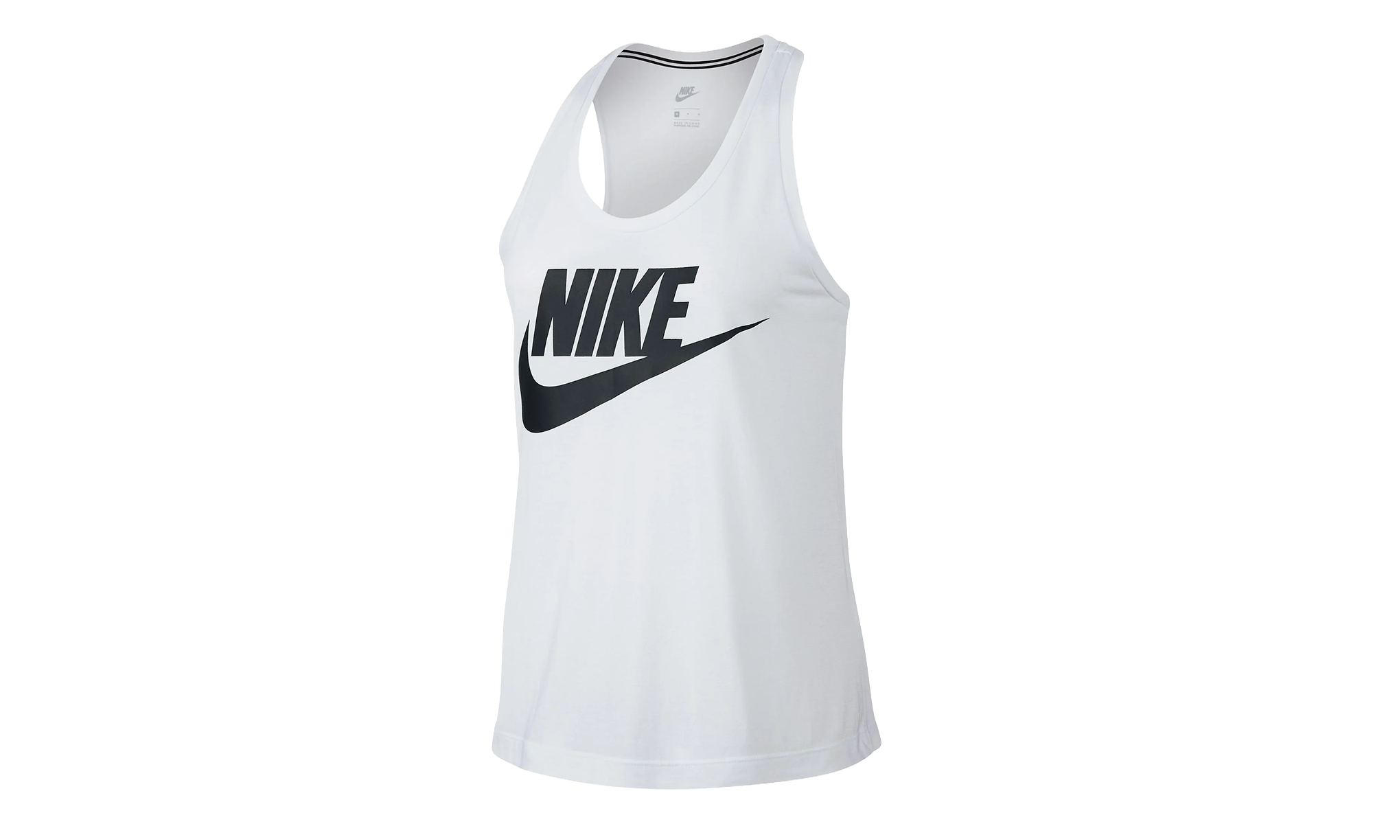 Sportswear Essential Tank Top WMNS"White Black" 831731 100
