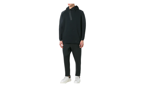 Tech Fleece Long Funnel Zip Hoodie "Black" 805655 010