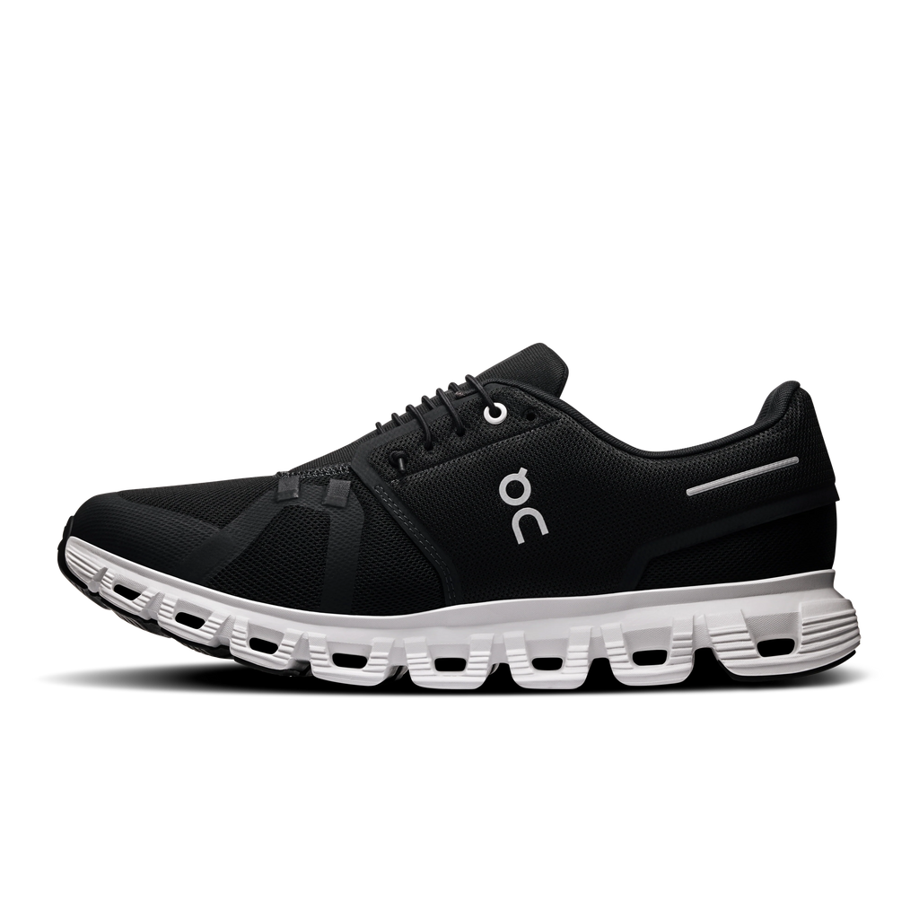 Men's Cloud 6 Wide in Black/White