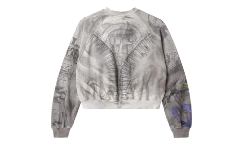 STONE CREWNECK SWEATSHIRT "Grey" VAL108